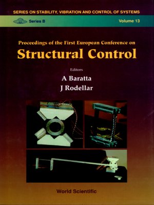 cover image of Structural Control--Proceedings of the First European Conference
